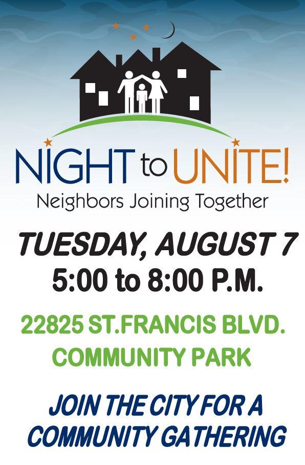 Night to Unite St. Francis, Minnesota